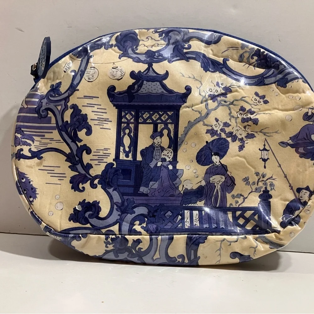 Nick & Nora cosmetic bag